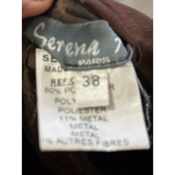 Serena K  Paris metallic midi skirt, EU38/US8, artsy, eclectic, wacky, whimsical - Picture 5 of 6